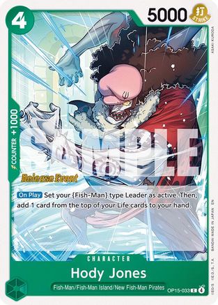 Hody Jones [Adventure on Kami's Island Release Event Cards] Common