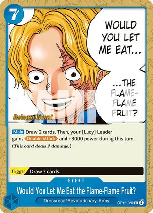 Would You Let Me Eat the Flame-Flame Fruit? [Adventure on Kami's Island Release Event Cards] Common