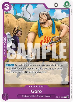 Goro [Adventure on Kami's Island Release Event Cards] Common