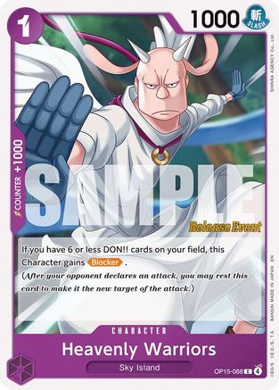 Heavenly Warriors [Adventure on Kami's Island Release Event Cards] Common