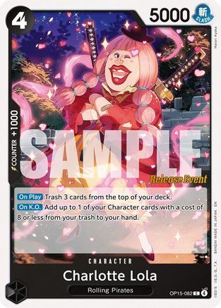 Charlotte Lola [Adventure on Kami's Island Release Event Cards] Common