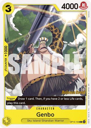 Genbo [Adventure on Kami's Island Release Event Cards] Common