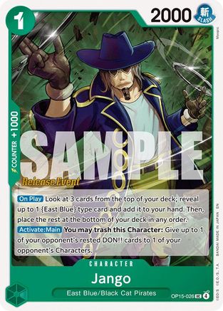Jango [Adventure on Kami's Island Release Event Cards] Uncommon