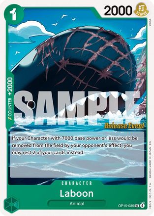 Laboon [Adventure on Kami's Island Release Event Cards] Uncommon