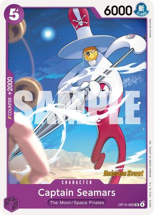 Captain Seamars [Adventure on Kami's Island Release Event Cards] Uncommon