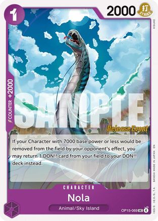 Nola [Adventure on Kami's Island Release Event Cards] Uncommon