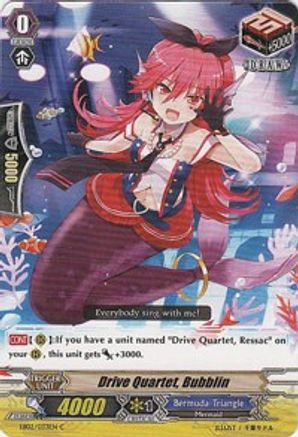 Drive Quartet, Bubblin (EB02/033EN) [Banquet of Divas]