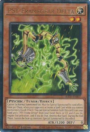 PSY-Framegear Delta (Prismatic Ultimate Rare) [RA05-EN007] Prismatic Ultimate Rare