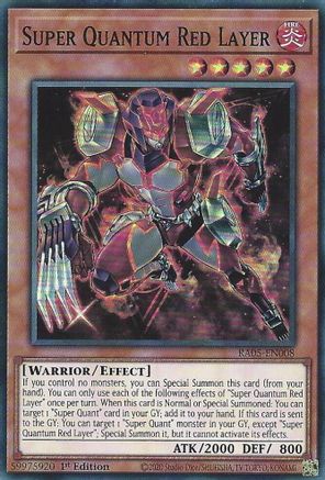 Super Quantum Red Layer [RA05-EN008] Super Rare