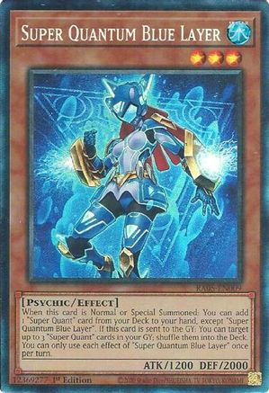 Super Quantum Blue Layer (Prismatic Collector's Rare) [RA05-EN009] Prismatic Collector's Rare