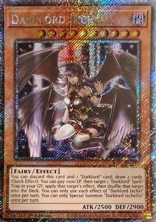 Darklord Ixchel (Platinum Secret Rare) [RA05-EN010] Platinum Secret Rare