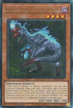 Souleating Oviraptor (Prismatic Ultimate Rare) [RA05-EN011] Prismatic Ultimate Rare