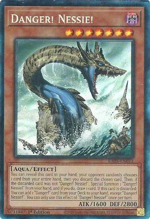 Danger! Nessie! (Prismatic Collector's Rare) [RA05-EN012] Prismatic Collector's Rare