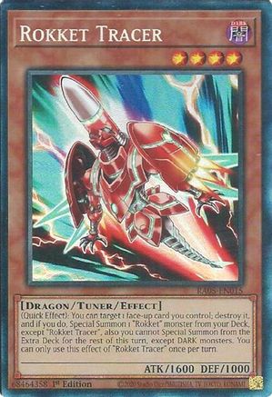 Rokket Tracer (Prismatic Collector's Rare) [RA05-EN015] Prismatic Collector's Rare