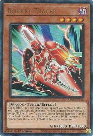 Rokket Tracer (Prismatic Ultimate Rare) [RA05-EN015] Prismatic Ultimate Rare