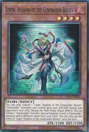 Loptr, Shadow of the Generaider Bosses [RA05-EN016] Super Rare