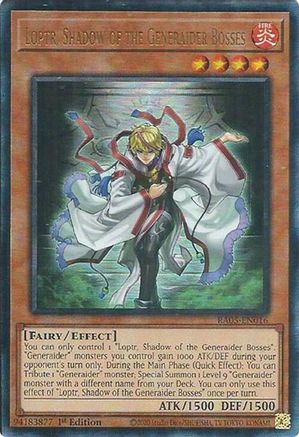Loptr, Shadow of the Generaider Bosses (Prismatic Ultimate Rare) [RA05-EN016] Prismatic Ultimate Rare