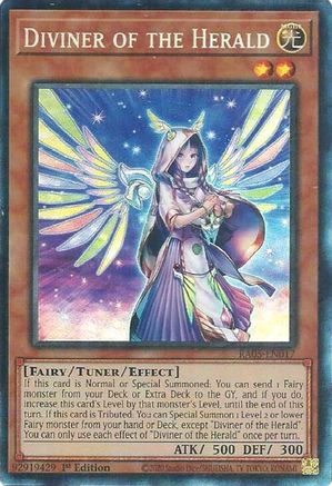Diviner of the Herald (Prismatic Collector's Rare) [RA05-EN017] Prismatic Collector's Rare