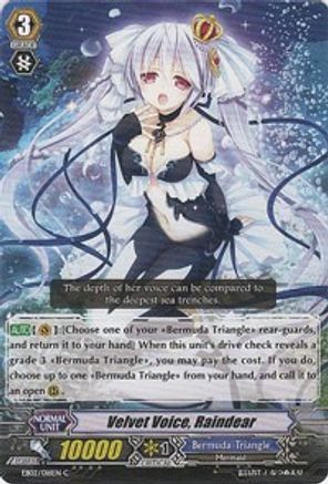Velvet Voice, Raindear (EB02/016EN) [Banquet of Divas]