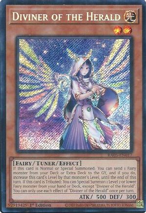 Diviner of the Herald (Secret Rare) [RA05-EN017] Secret Rare