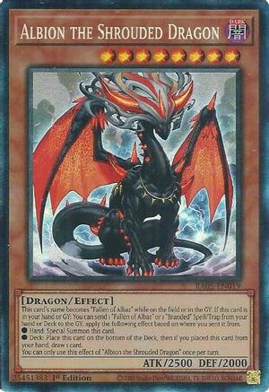Albion the Shrouded Dragon (Prismatic Collector's Rare) [RA05-EN019] Prismatic Collector's Rare