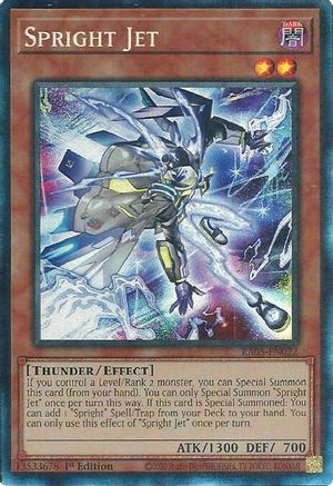 Spright Jet (Prismatic Collector's Rare) [RA05-EN022] Prismatic Collector's Rare