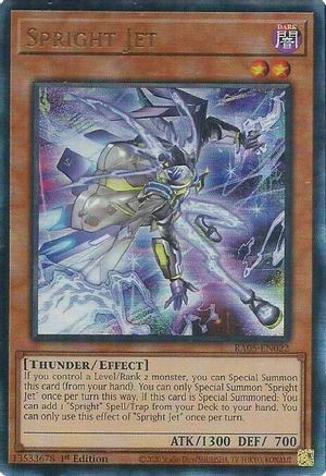 Spright Jet (Prismatic Ultimate Rare) [RA05-EN022] Prismatic Ultimate Rare