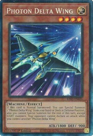Photon Delta Wing (Prismatic Collector's Rare) [RA05-EN026] Prismatic Collector's Rare