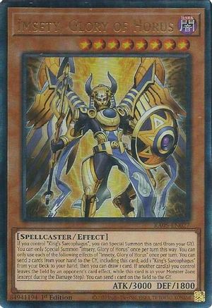 Imsety, Glory of Horus (Prismatic Ultimate Rare) [RA05-EN027] Prismatic Ultimate Rare