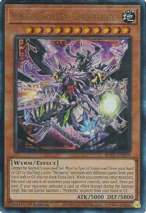 Mementoal Tecuhtlica - Combined Creation (Prismatic Ultimate Rare) [RA05-EN029] Prismatic Ultimate Rare