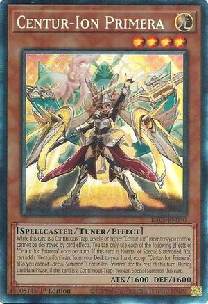 Centur-Ion Primera (Prismatic Collector's Rare) [RA05-EN030] Prismatic Collector's Rare