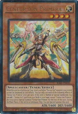 Centur-Ion Primera (Prismatic Ultimate Rare) [RA05-EN030] Prismatic Ultimate Rare