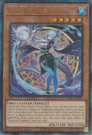 Dracotail Faimena (Prismatic Ultimate Rare) [RA05-EN035] Prismatic Ultimate Rare