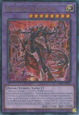 Despian Quaeritis (Prismatic Ultimate Rare) [RA05-EN036] Prismatic Ultimate Rare