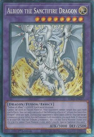 Albion the Sanctifire Dragon (Prismatic Collector's Rare) [RA05-EN037] Prismatic Collector's Rare