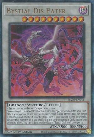 Bystial Dis Pater (Prismatic Ultimate Rare) [RA05-EN041] Prismatic Ultimate Rare