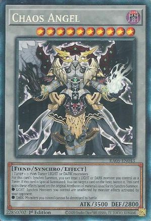 Chaos Angel (Prismatic Collector's Rare) [RA05-EN043] Prismatic Collector's Rare