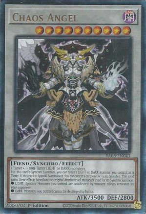 Chaos Angel (Prismatic Ultimate Rare) [RA05-EN043] Prismatic Ultimate Rare