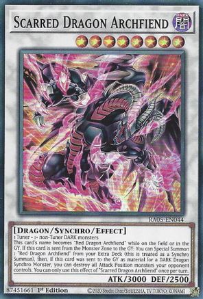 Scarred Dragon Archfiend [RA05-EN044] Super Rare