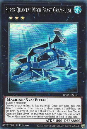 Super Quantal Mech Beast Grampulse [RA05-EN048] Super Rare