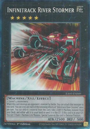 Infinitrack River Stormer (Prismatic Collector's Rare) [RA05-EN049] Prismatic Collector's Rare