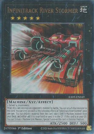 Infinitrack River Stormer (Prismatic Ultimate Rare) [RA05-EN049] Prismatic Ultimate Rare
