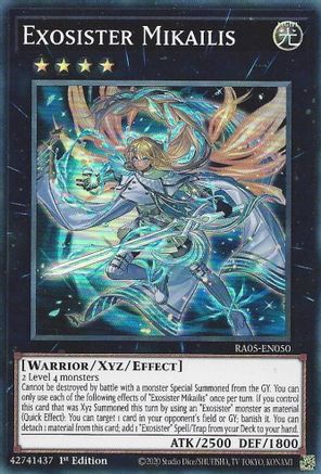 Exosister Mikailis [RA05-EN050] Super Rare