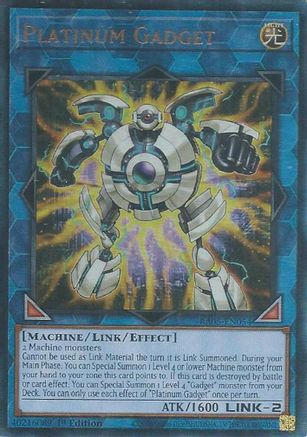 Platinum Gadget (Prismatic Ultimate Rare) [RA05-EN054] Prismatic Ultimate Rare