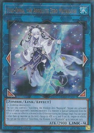 Yuki-Onna, the Absolute Zero Mayakashi (Prismatic Ultimate Rare) [RA05-EN057] Prismatic Ultimate Rare