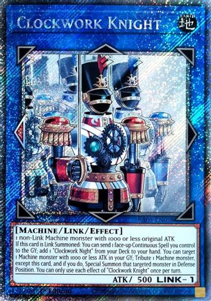 Clockwork Knight (Platinum Secret Rare) [RA05-EN058] Platinum Secret Rare