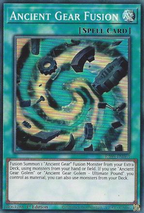 Ancient Gear Fusion [RA05-EN063] Super Rare