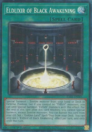 Eldlixir of Black Awakening (Prismatic Collector's Rare) [RA05-EN065] Prismatic Collector's Rare