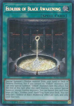 Eldlixir of Black Awakening (Secret Rare) [RA05-EN065] Secret Rare