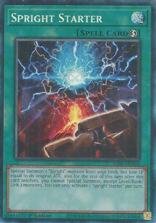 Spright Starter (Prismatic Collector's Rare) [RA05-EN068] Prismatic Collector's Rare
